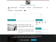 Tablet Screenshot of literaturapetocuri.ro
